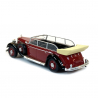 Mercedes Benz 770 K cabriolet, bordeaux / noir - Brekina 21051 - 1/87