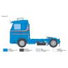 Camion 3950 Scania R143 M 500 Streamline 4x2 - ITALERI 3950 - 1/72