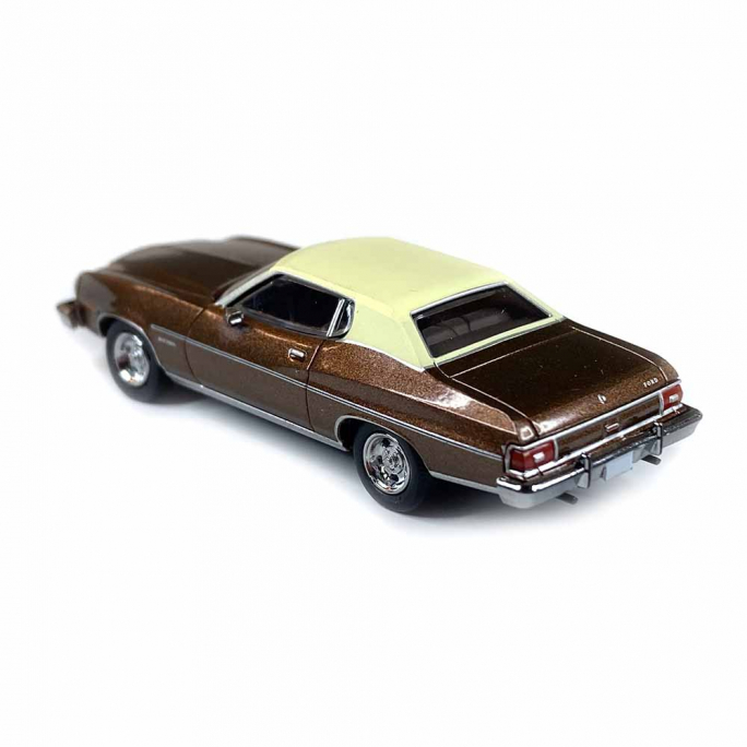 Ford Gran Torino, toit beige, marron métallisé - BREKINA 19727 - 1/87