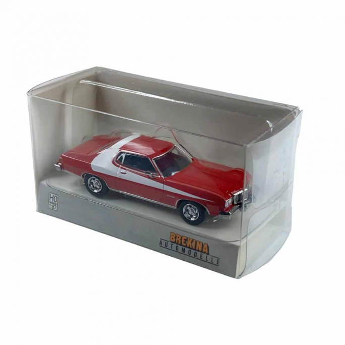 Ford Gran Torino, rouge et blanc "Starky et Hutch" - BREKINA 19725 - 1/87