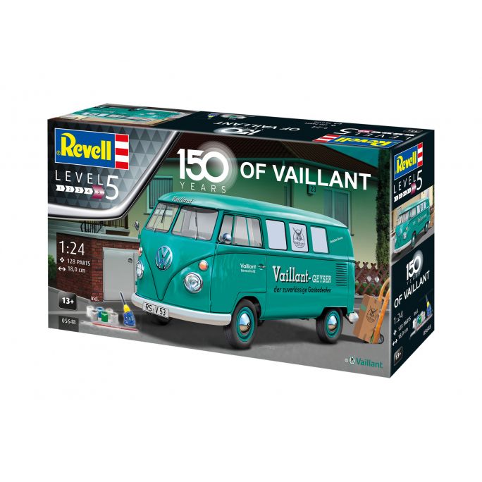 Coffret 150 ans de Vaillant – VW T1 Bus - REVELL 05648 - 1/24