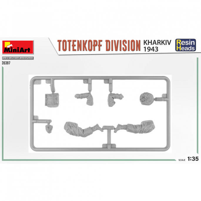 Division Totenkopf. Kharkiv 1943 - Série WWII Military Miniatures - MINIART 35397 - 1/35