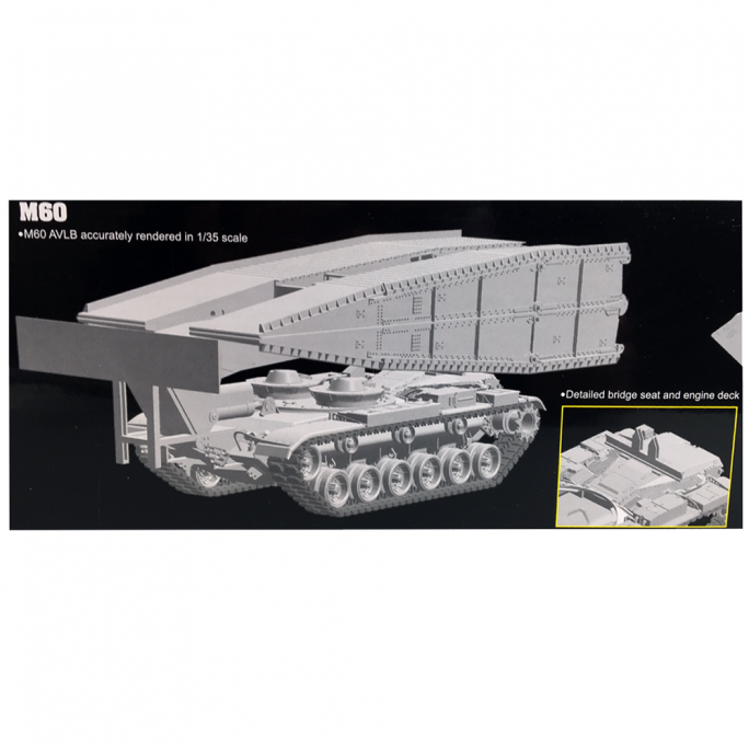 Véhicule de Franchissement M60 AVLB - DRAGON 3591 - 1/35