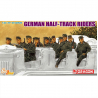 Soldats Allemands sur Semi-Chenillés - DRAGON 6671 - 1/35