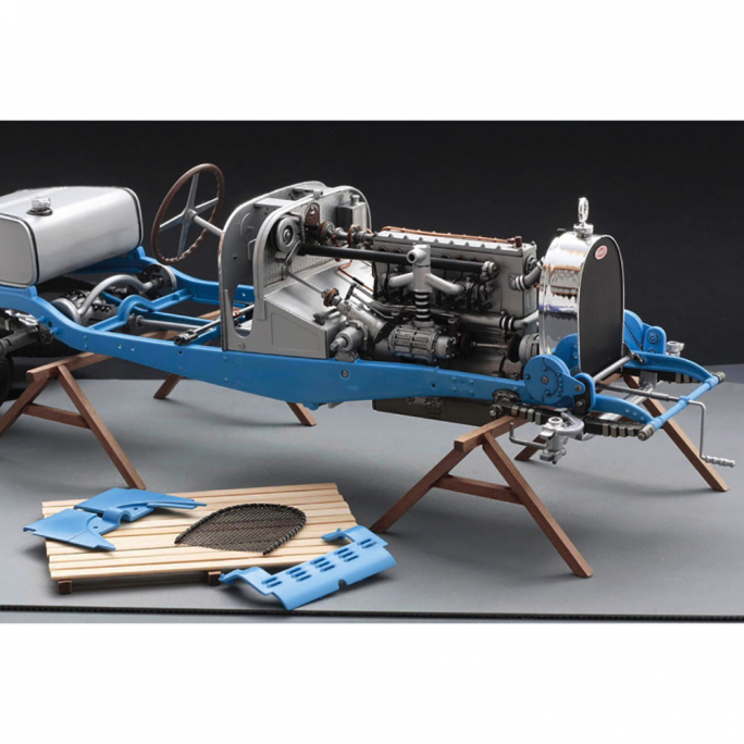 Voiture Bugatti Type 35B Roadster - ITALERI 4713 - 1/12