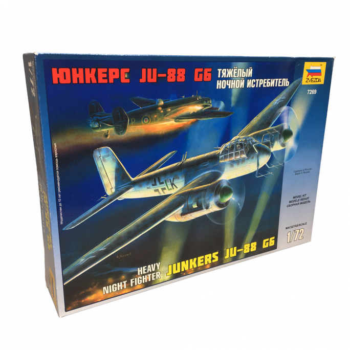 Avion Junkers JU-88 G6 - ZVEZDA 7269 - 1/72