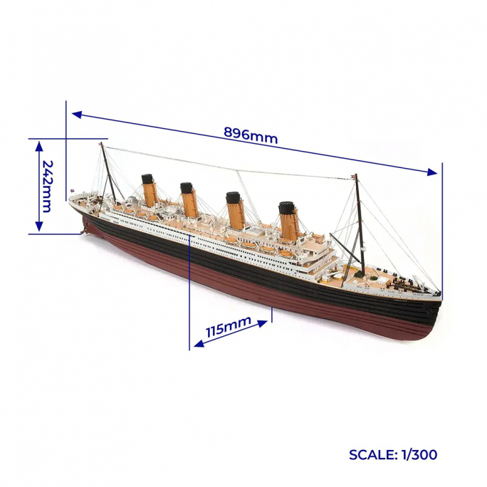 Navire Titanic - OCCRE 14009 - 1/300