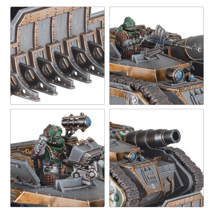 Solar Auxilia Basilisk / Medusa - WARHAMMER 31-79