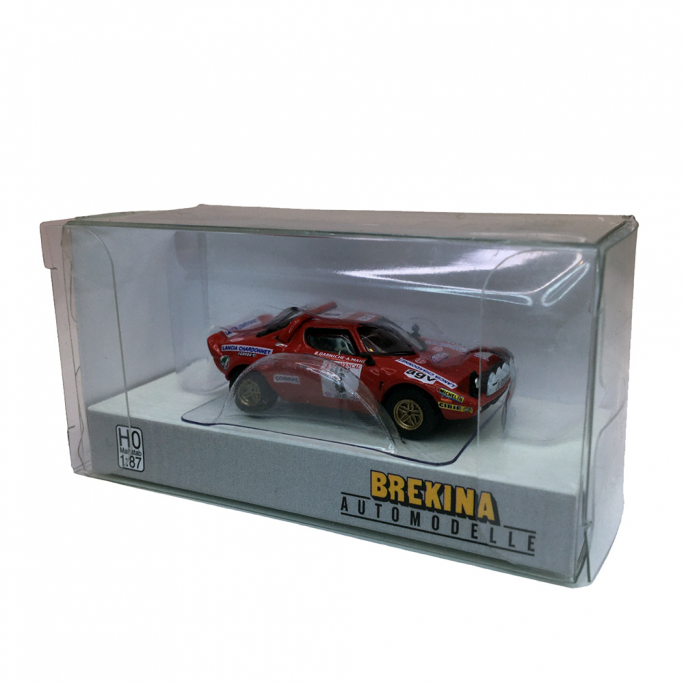 Lancia Stratos HF Chardonnet n°6, Rouge - Brekina 29657 - 1/87