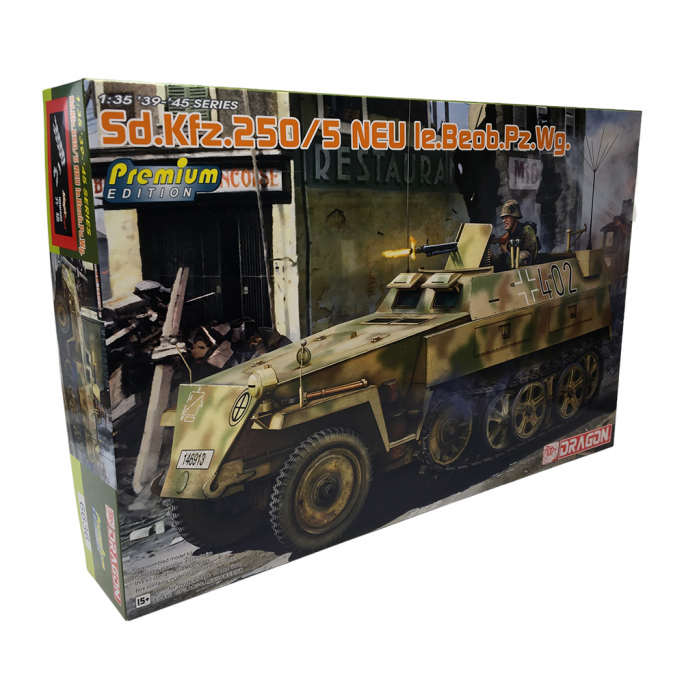 Véhicule blindé de reconnaissance Sd.Kfz.250/5 NEU - DRAGON 6636 - 1/35