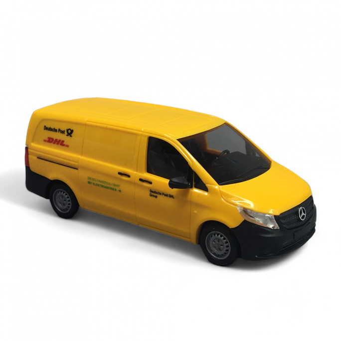 Mercedes Benz Vito, DHL electro - BUSCH 51177 - HO 1/87