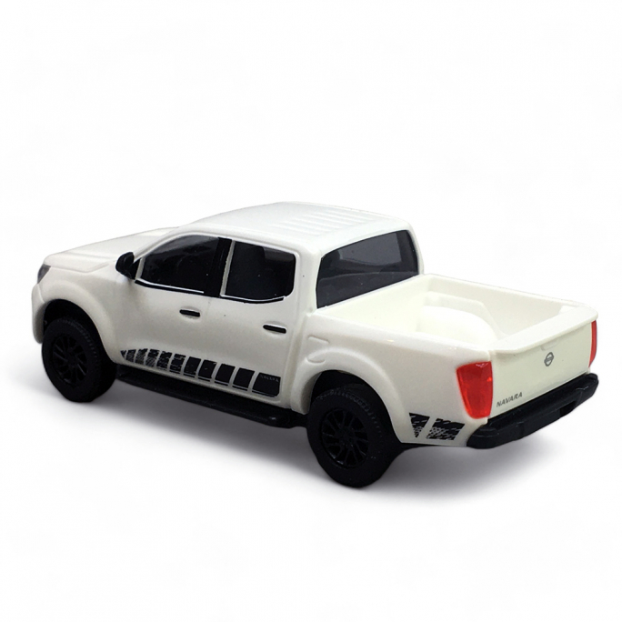 Nissan Navara N-Guard, Blanc - BUSCH 53712 - HO 1/87