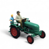 Tracteur Kramer KL 11, bleu vert - BUSCH 40072 - HO 1/87