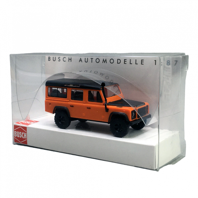 Land Rover Defender 198, Orange - BUSCH 50330 - 1/87