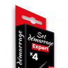 Set Expert de démarrage, 4 pinceaux - PRINCE AUGUST CPX1