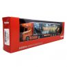 Semi-remorque Mercedes Benz Actros L Lowliner, Orange - Herpa 317450- 1/87