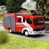 Mercedes Benz Atego 96 LF 8/6 "Fraport", Rouge - Herpa 097451 - 1/87