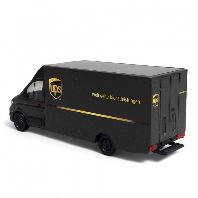 Volkswagen Crafter UPS, Marron - Herpa 097321 - 1/87