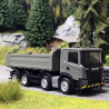 Scania camion benne CG 17, 4 essieux, Gris - Herpa 315647 - 1/87