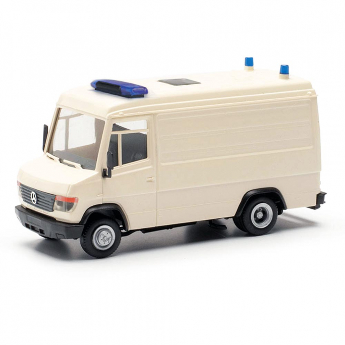 Mercedes Benz vario, véhicule de secours MINIKIT, Blanc - Herpa 013949 - 1/87