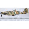 Avion combat Fiat G55 Escadron Montefusco Bonet 1944, Camouflage - Oxford AC112 - 1/72