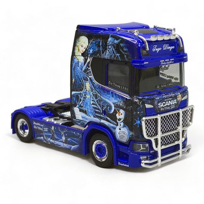 Scania tracteur monoplace CS20, Bleu - Herpa 111300 - 1/87
