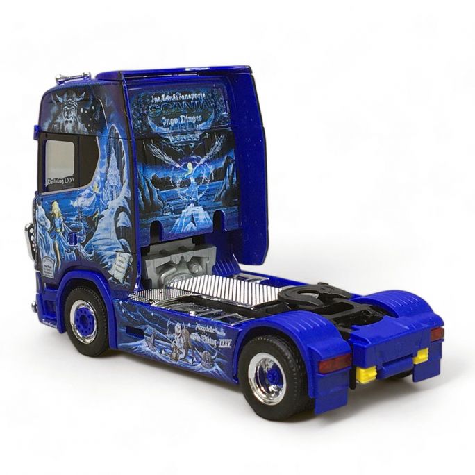 Scania tracteur monoplace CS20, Bleu - Herpa 111300 - 1/87