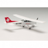 Cessna 172 Swiss Flying Club, HB-CQM - Herpa 019446 - HO 1/87