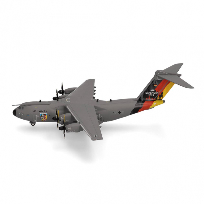 Airbus A400M Atlas "Air defender 2023" Luftwaffe, Gris - Herpa 572965 - 1/200