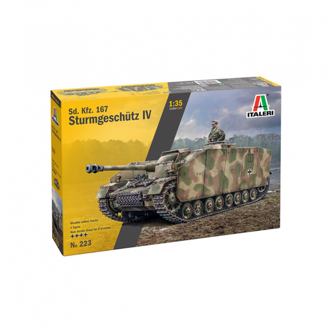 Char Sd. Kfz. 167 SturmGeschutz IV - ITALERI 0223 - 1/35