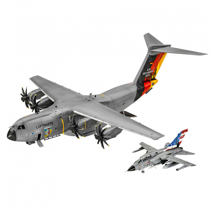 Air Defender Set Airbus A400M & Tornado - REVELL 03789 - 1/144