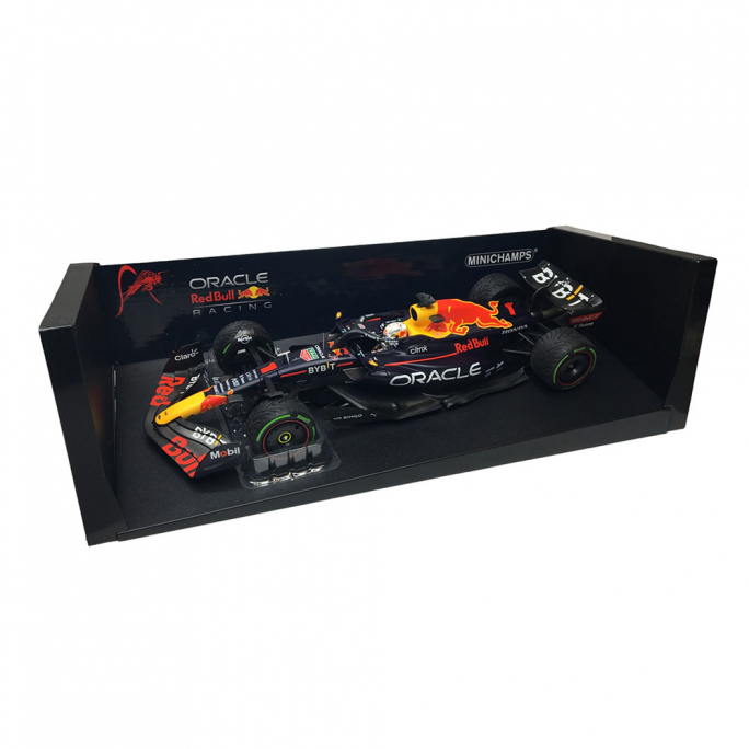 F1 Red Bull RB18 Grand Prix Japon 2022, Max Verstappen - MINICHAMPS 110221801 - 1/18