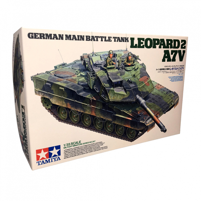 Char allemand LEOPARD 2 A7V - Tamiya 35387 - 1/35