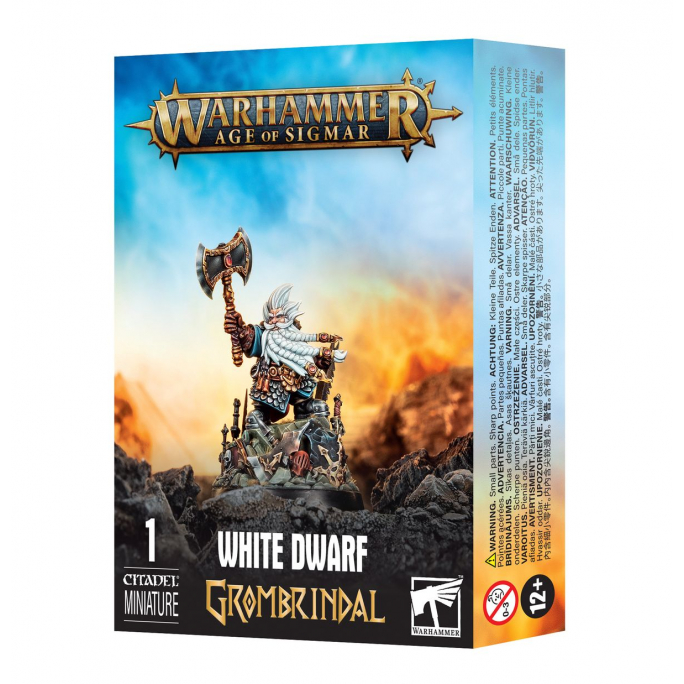 Warhammer Age of Sigmar : White Dawrf Grombrindal - WARHAMMER WD-22