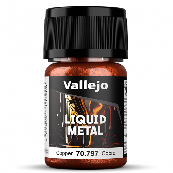 Cuivre, 35ml Liquid Metal - VALLEJO 70.797