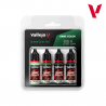 Set Vert, Peintures Acryliques, 4 x 18 ml - VALLEJO 72384