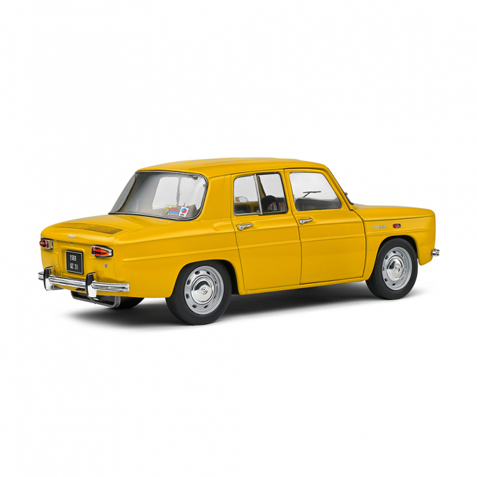 RENAULT 8S 1968, Jaune - Solido S1803609 - 1/18