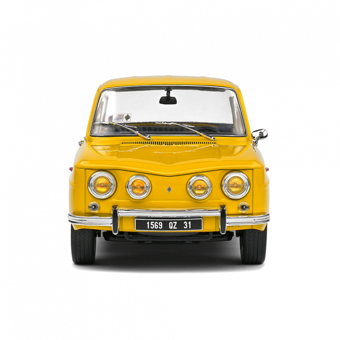 RENAULT 8S 1968, Jaune - Solido S1803609 - 1/18