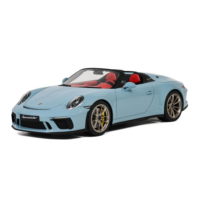 Porsche 911 speedster, bleu clair - GT Spirit GT408 - 1/18