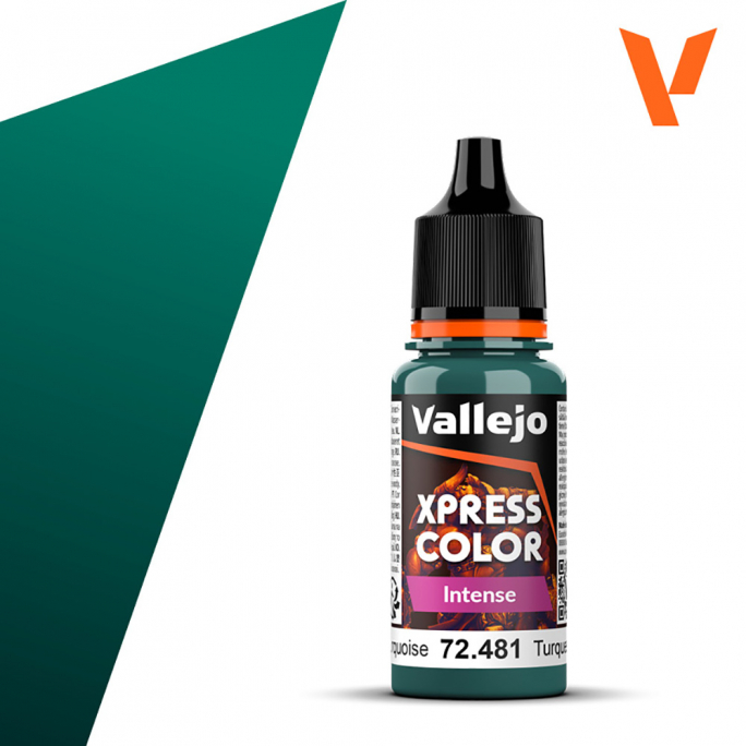 Turquoise hérétique, 18ml Xpress Color Intense - VALLEJO 72.481-193