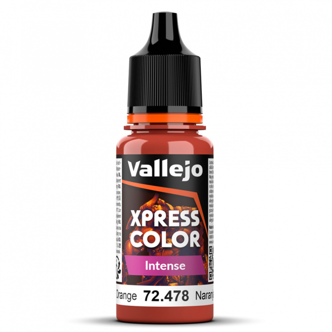 Orange phénix, 18ml Xpress Color Intense - VALLEJO 72.478-190