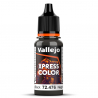 Noir graisseux, 18ml Xpress Color Intense - VALLEJO 72.476-188