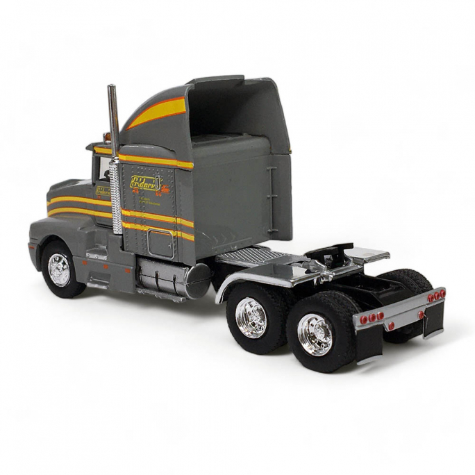 Tracteur Kenworth T 600, Gris, Friderici - Brekina 85929 - 1/87