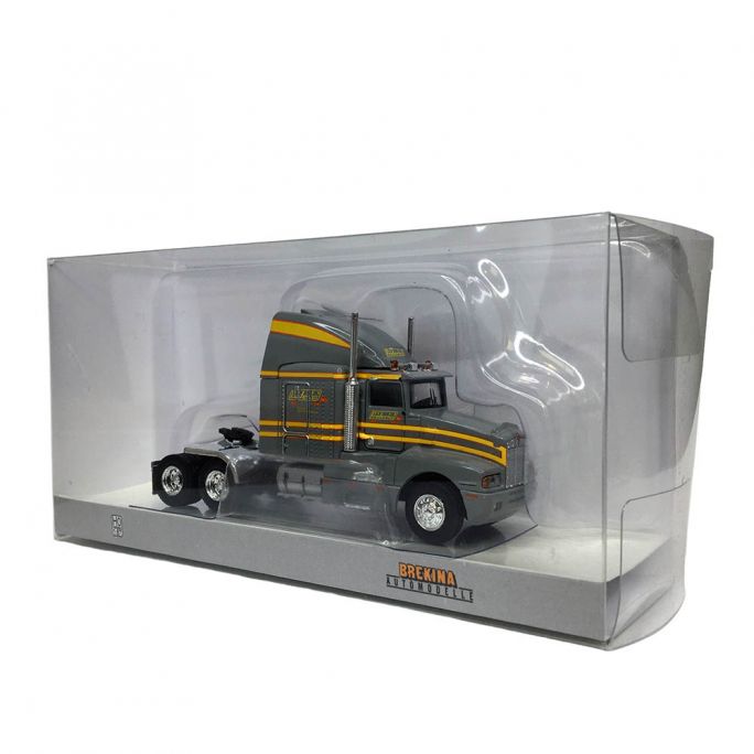 Tracteur Kenworth T 600, Gris, Friderici - Brekina 85929 - 1/87