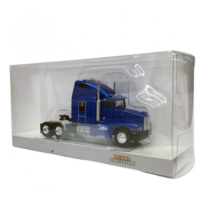 Tracteur Kenworth T 600, Bleu - Brekina 85925 - 1/87