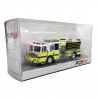 Camion de pompiers seagrave marauder II, Jaune et Blanc - Pcx87 0687 - 1/87