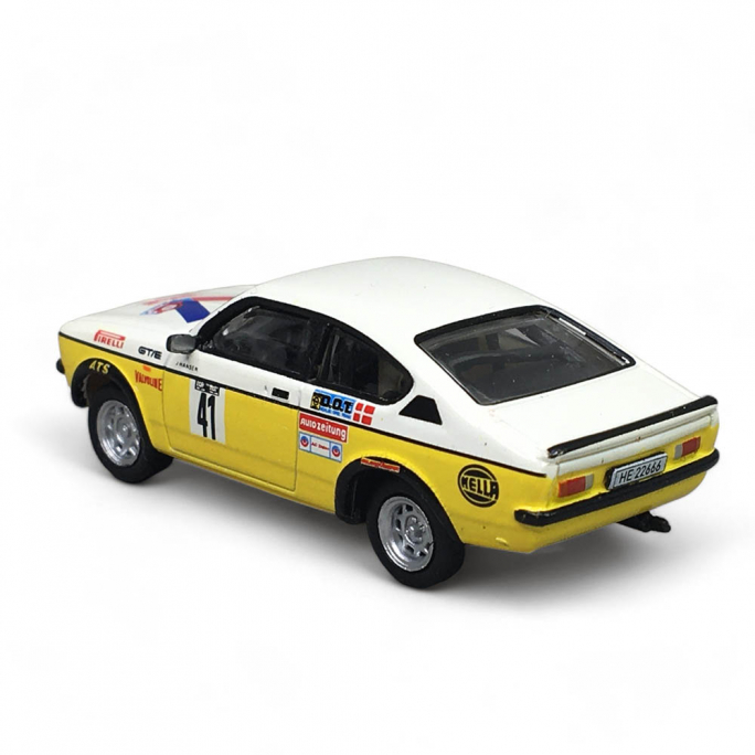 Opel Kadett C GT E N°41, Hunsruck Rac Rallye - Brekina 20407 - 1/87