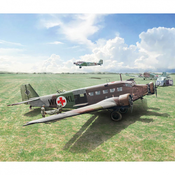 Avion de transport Junkers Ju 52/3m - Italeri 102 - 1/72