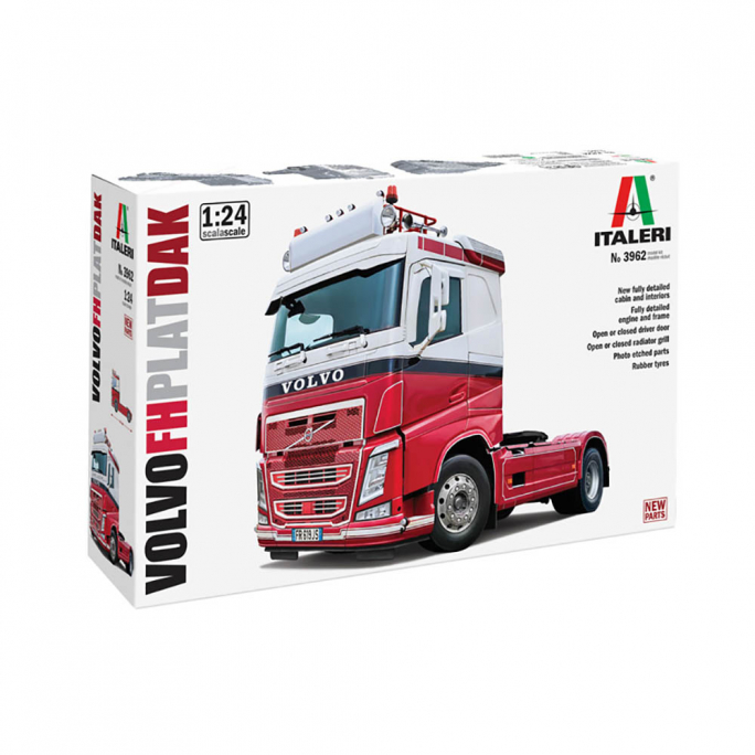 Tracteur Volvo FH Plat Dak - Italeri 3962 - 1/24