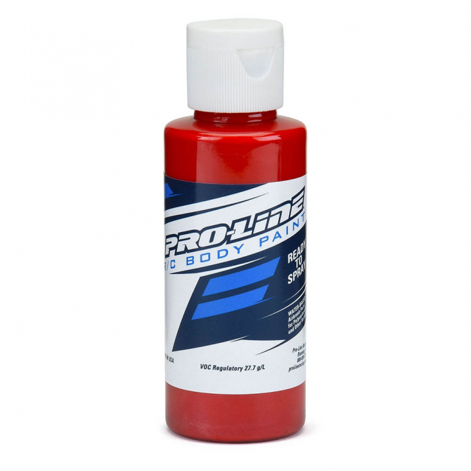 Peinture Aérographe, Carrosseries RC, Rouge nacré, 60ml - Pro Line 6327-06